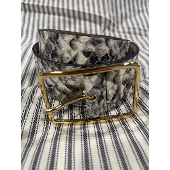 B-low the beltbelt genuine leather Italy small python women’s B-LOW THE BELT - Picture 2 of 8